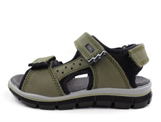 Primigi sandal militare/nero with velcro